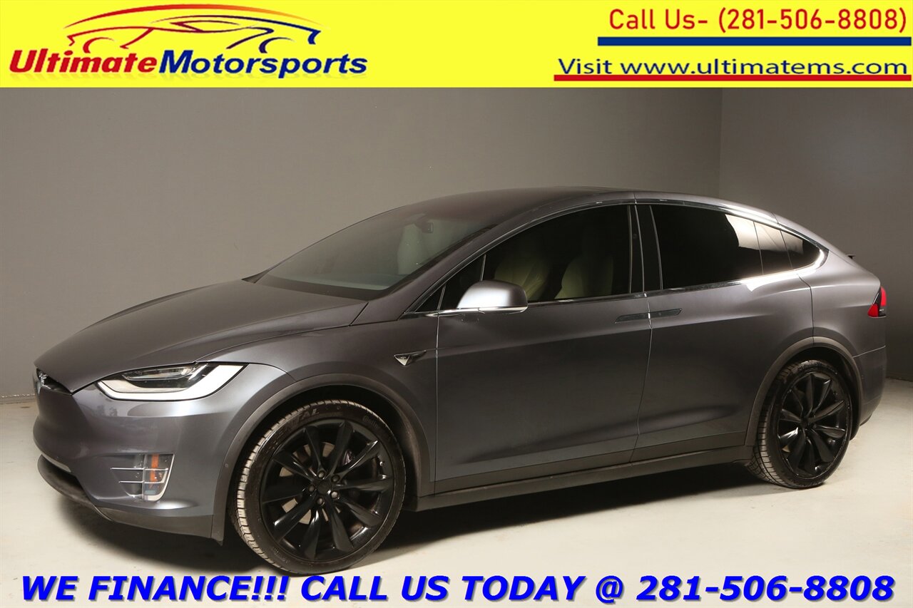 2020 Tesla Model X 2020 Long Range Plus AWD FSD HEATSEAT CAMERA WOOD   - Photo 1 - Houston, TX 77031