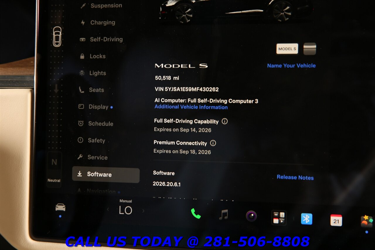 2021 Tesla Model S 2021 Long Range AWD FSD NAV PANO 50K MLS   - Photo 15 - Houston, TX 77031
