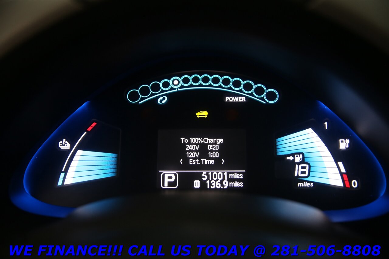 2012 Nissan LEAF 2012 SV NAV HEATSEAT KEYLES BLUETOOTH 51K MLS - Photo 15 - Houston, TX 77031