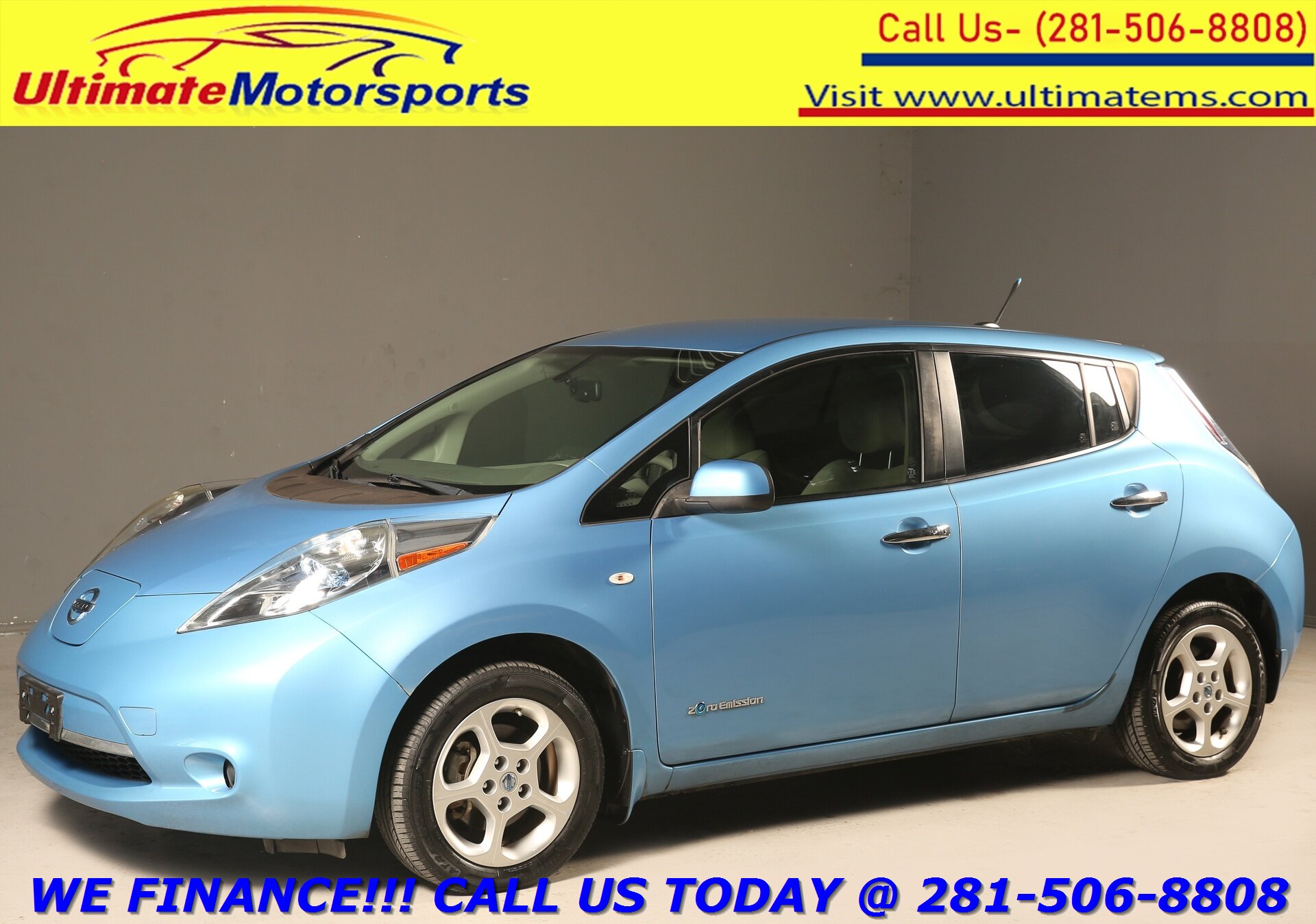 2012 Nissan LEAF 2012 SV NAV HEATSEAT KEYLES BLUETOOTH 51K MLS   - Photo 1 - Houston, TX 77031