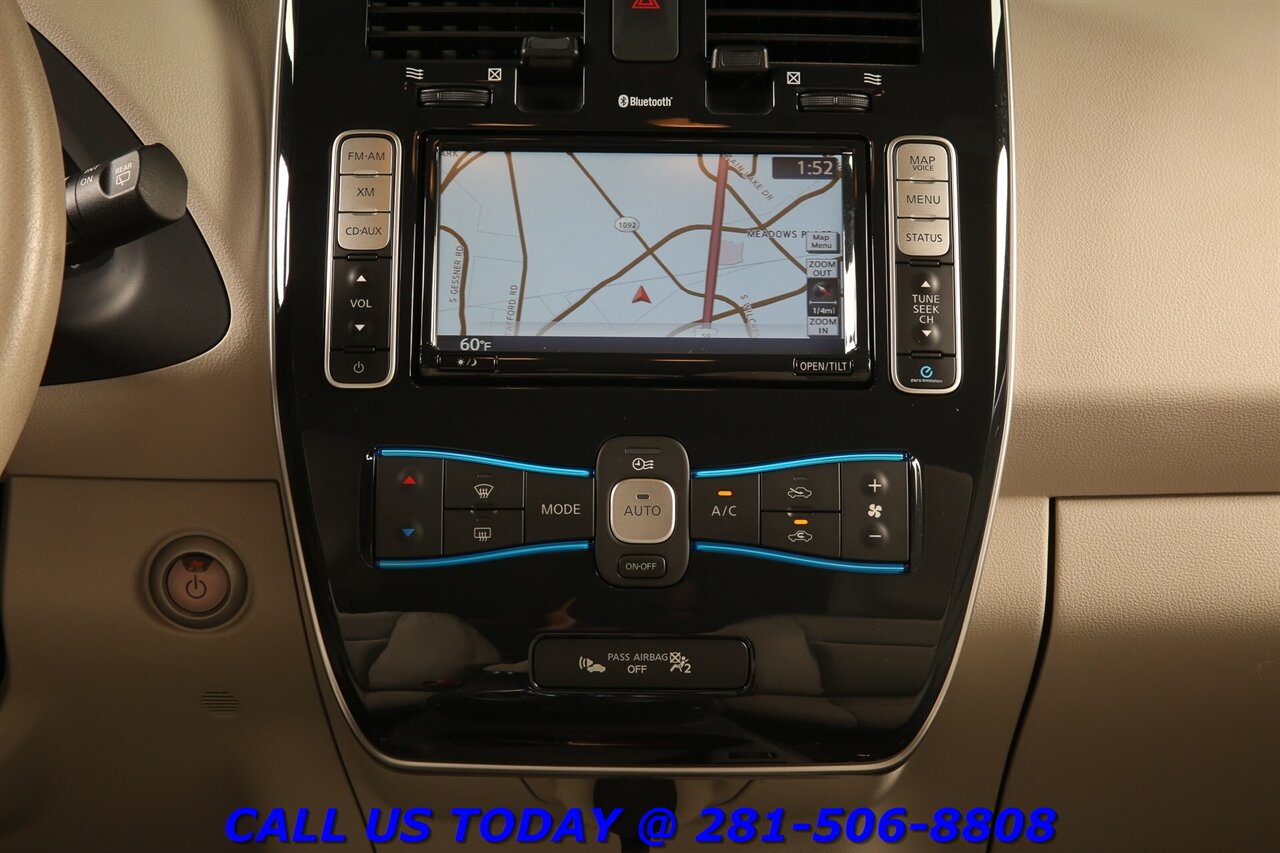 2012 Nissan LEAF 2012 SV NAV HEATSEAT KEYLES BLUETOOTH 51K MLS - Photo 16 - Houston, TX 77031