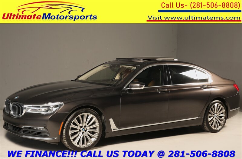 2018 BMW 2018 750i EXEC PKG NAV HUD PANO ADAPTCRUISE CARPLY  