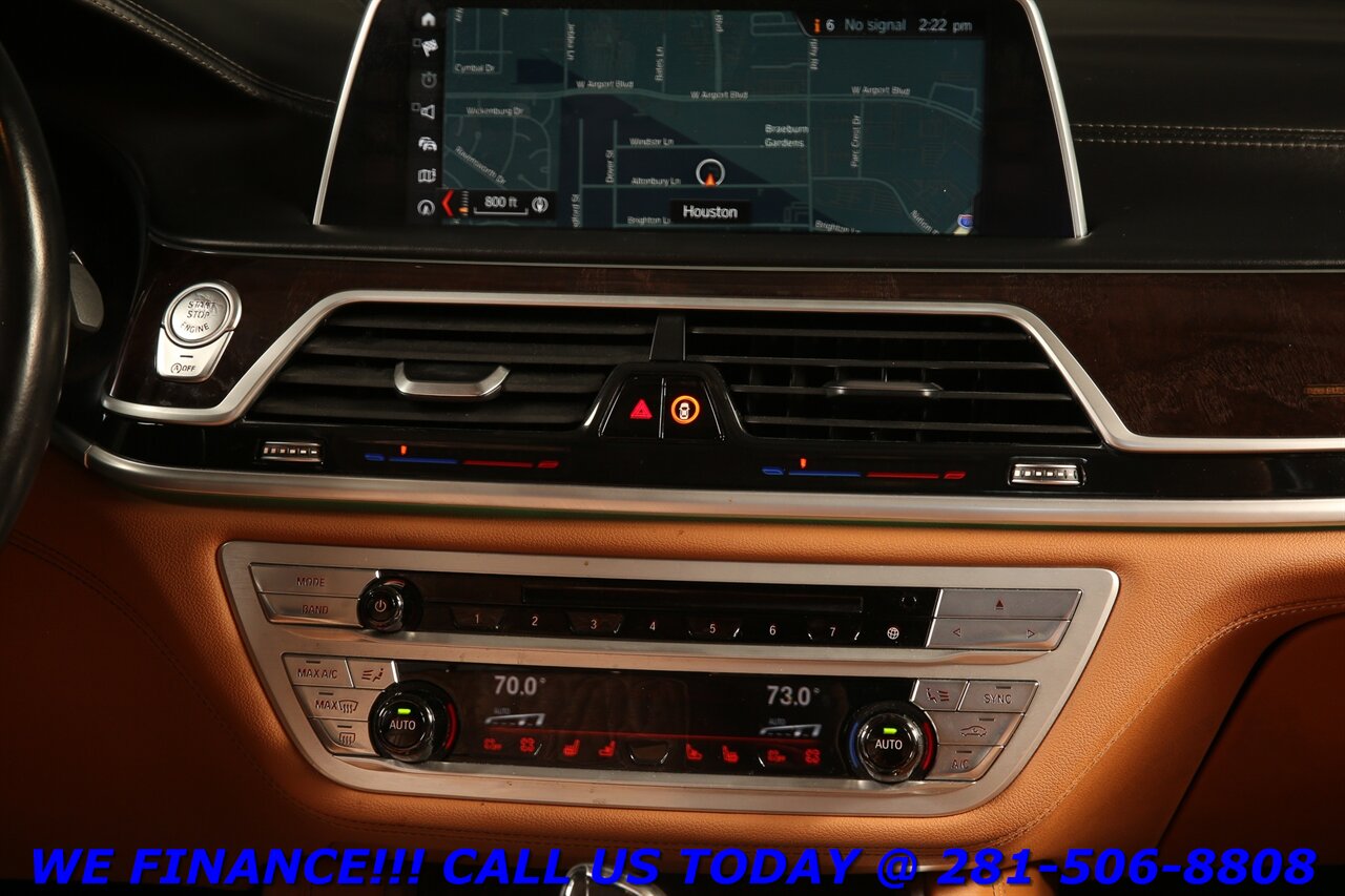 2018 BMW 2018 750i EXEC PKG NAV HUD PANO ADAPTCRUISE CARPLY   - Photo 18 - Houston, TX 77031