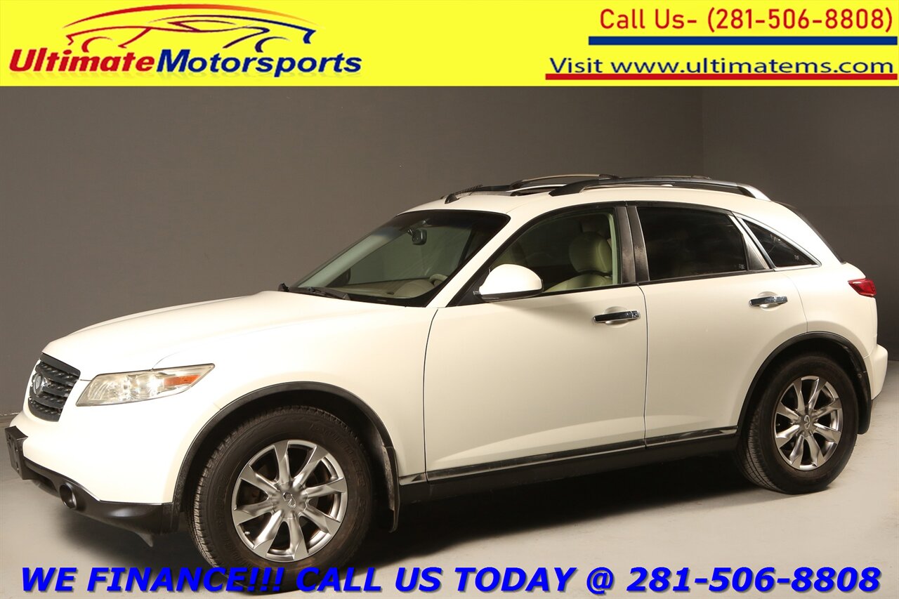 2008 INFINITI FX35 2008 NAV SUNROOF LEATHER CAMERA KEYGO - Photo 1 - Houston, TX 77031