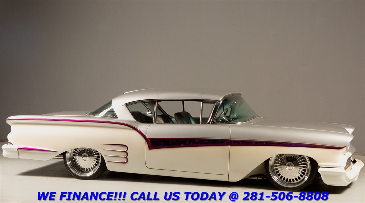 1958 Chevrolet Impala ONE OF A KIND CUSTOM 65th ANN. EDITION AIR RIDE - Photo 10 - Houston, TX 77031