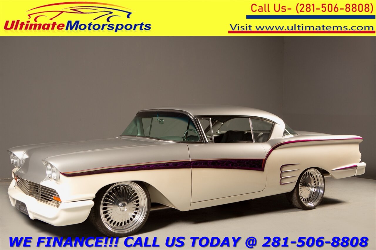 1958 Chevrolet Impala ONE OF A KIND CUSTOM 65th ANN. EDITION AIR RIDE - Photo 1 - Houston, TX 77031