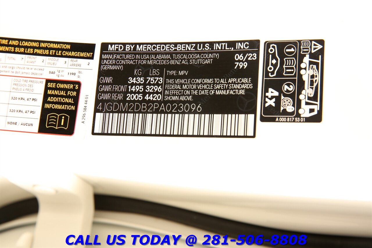 2023 Mercedes-Benz EQS 450+ 2023 AMG EXCLUSIVE 3ROW 7PASS NAV HUD PANO BURMSTR - Photo 32 - Houston, TX 77031