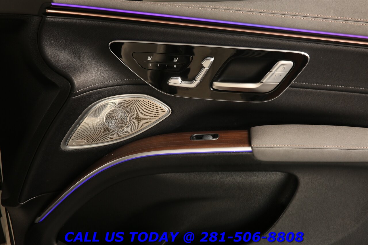 2023 Mercedes-Benz EQS 450+ 2023 AMG EXCLUSIVE 3ROW 7PASS NAV HUD PANO BURMSTR - Photo 28 - Houston, TX 77031