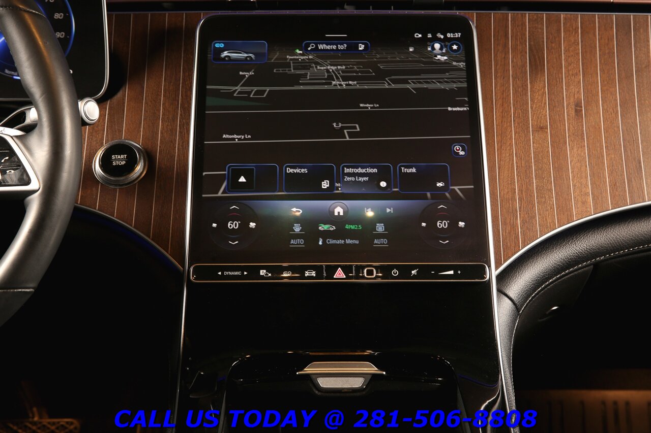 2023 Mercedes-Benz EQS 450+ 2023 AMG EXCLUSIVE 3ROW 7PASS NAV HUD PANO BURMSTR - Photo 17 - Houston, TX 77031