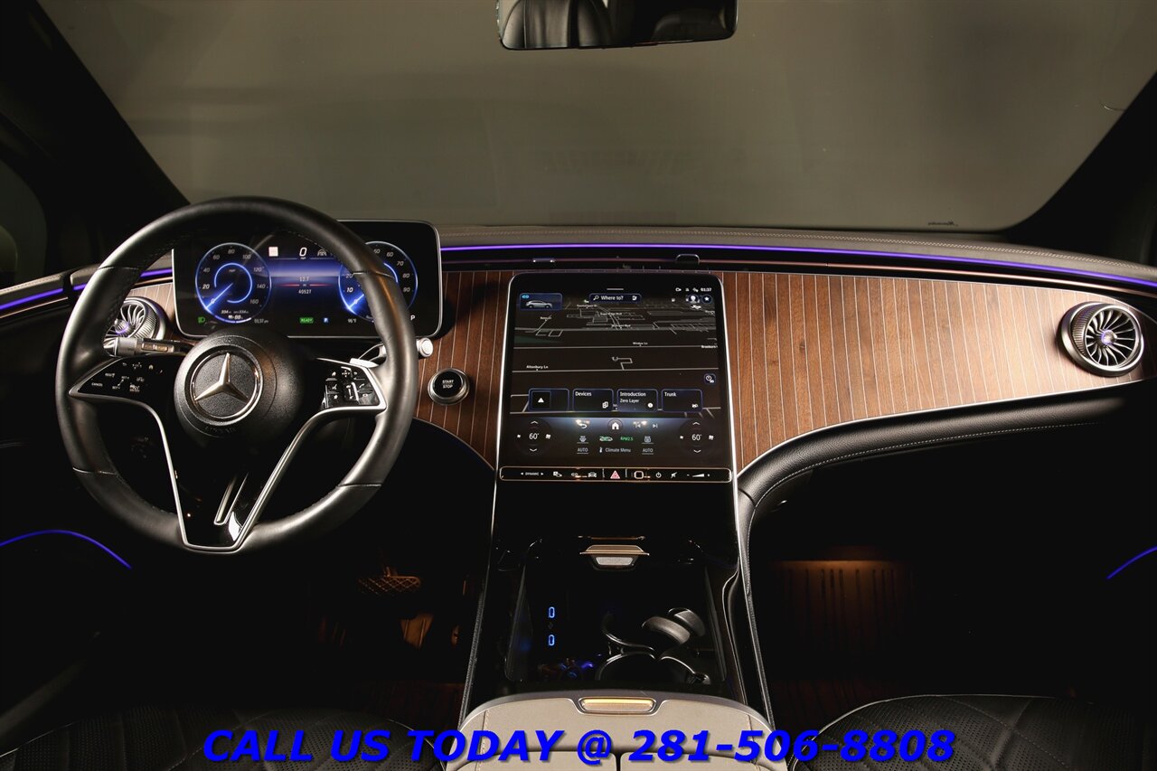 2023 Mercedes-Benz EQS 450+ 2023 AMG EXCLUSIVE 3ROW 7PASS NAV HUD PANO BURMSTR - Photo 3 - Houston, TX 77031
