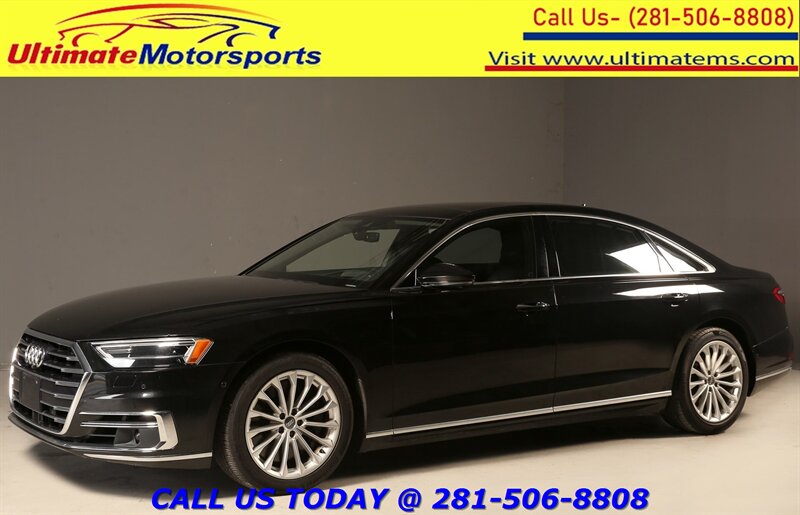 Mythos Black Metallic 2020 Audi A8 Sedan All-Wheel Drive 8-Speed Automatic