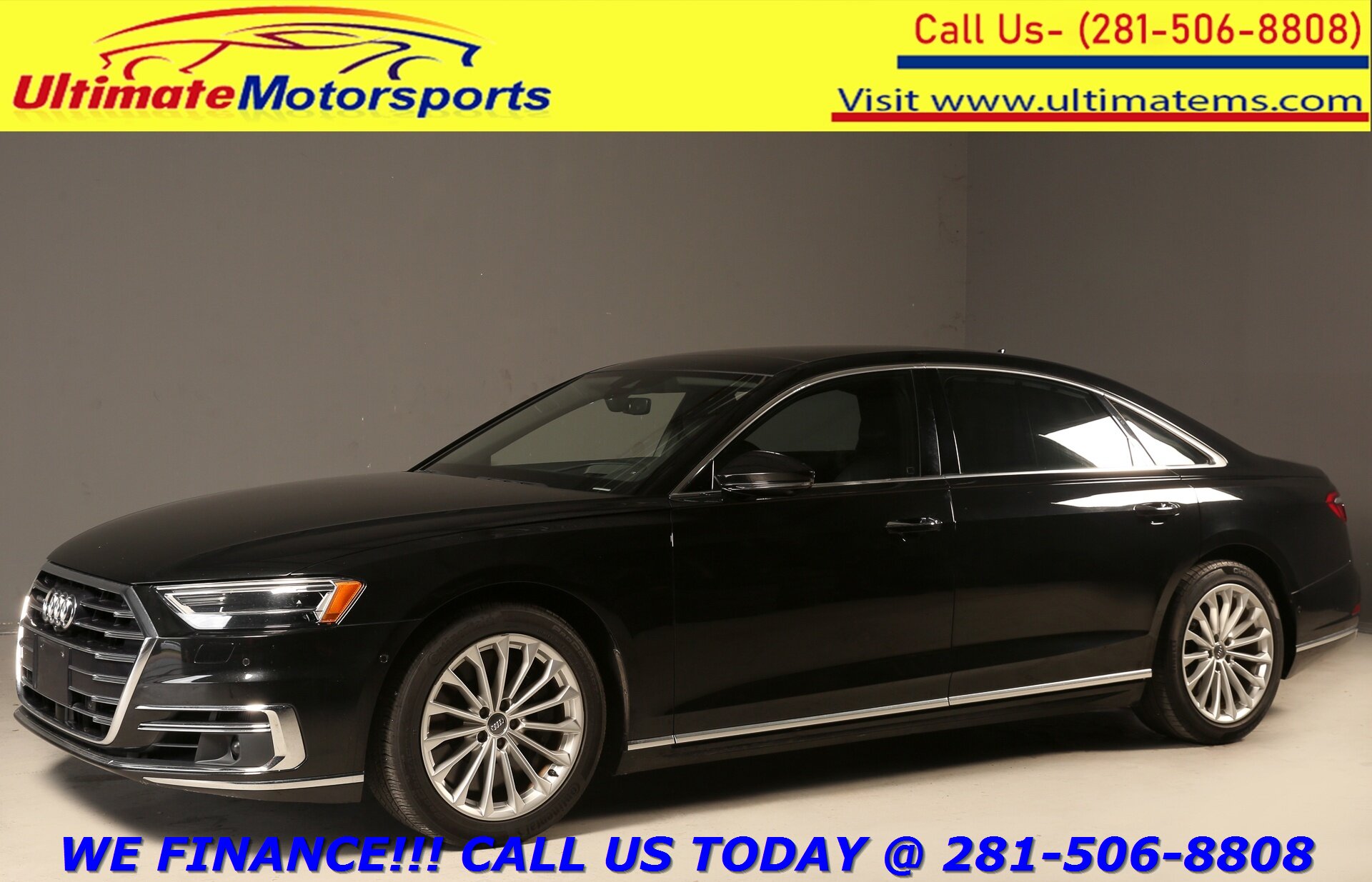 2020 Audi A8 2020 A8L 4.0T Quattro AWD EXEC PKG HUD PANO 34K Mi   - Photo 1 - Houston, TX 77031