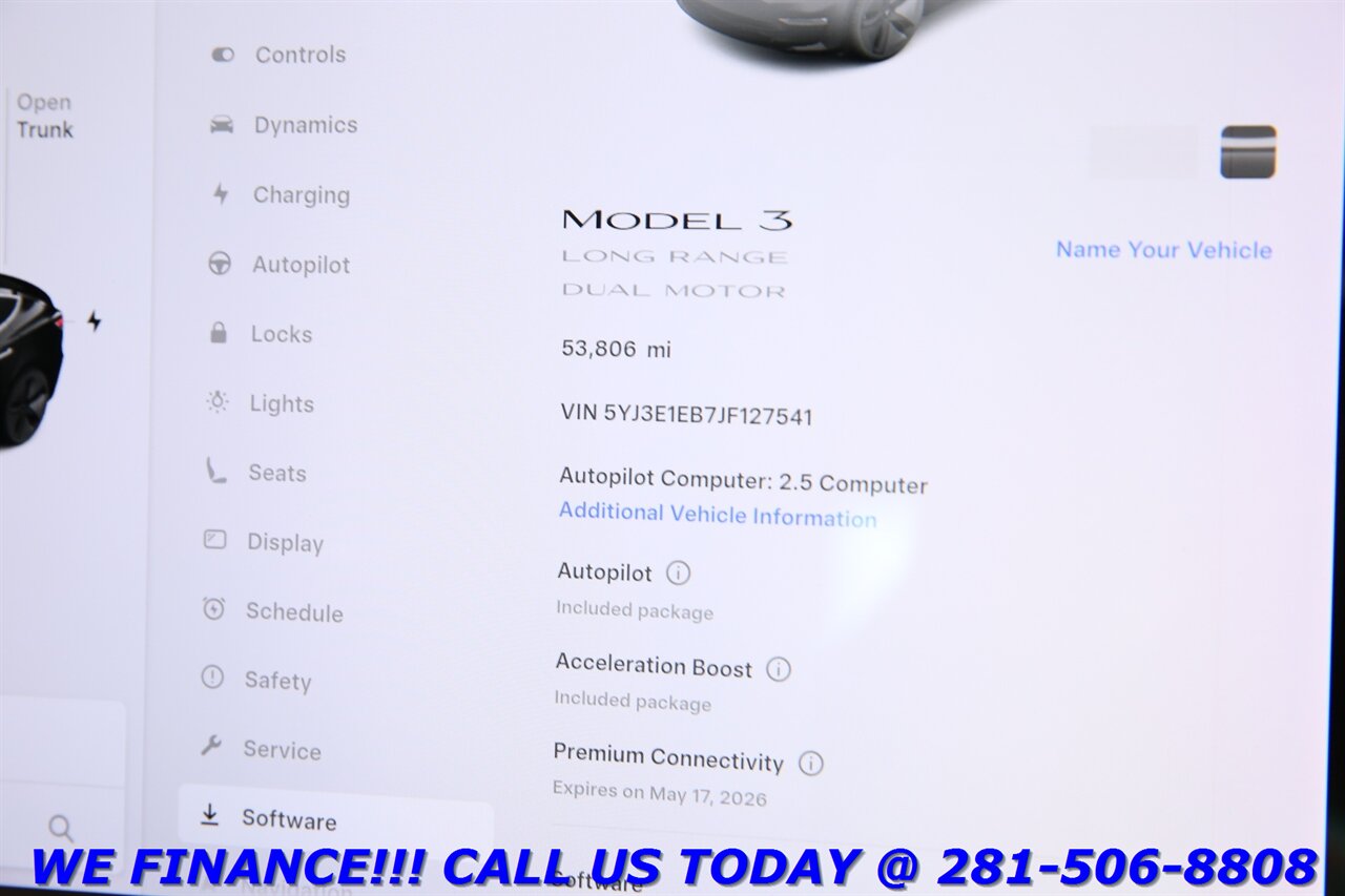 2018 Tesla Model 3 2018 Long Range AWD AUTOPILOT ACCEL BOOST 53K MLS   - Photo 15 - Houston, TX 77031