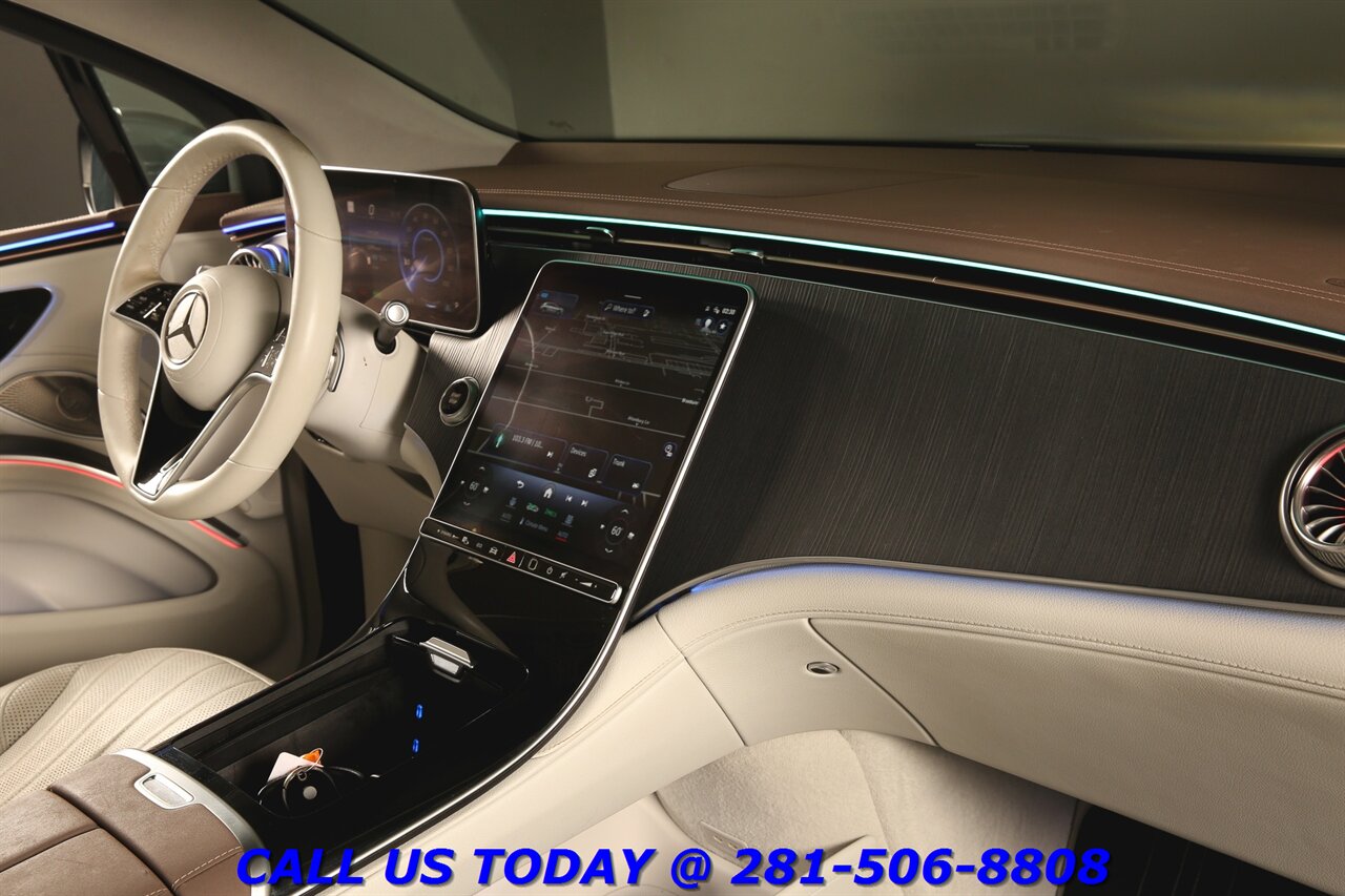 2023 Mercedes-Benz EQS 450+ SUV 2023 Premium NAV PANO ADAPTcruise BURMESTER 30K Mi - Photo 19 - Houston, TX 77031
