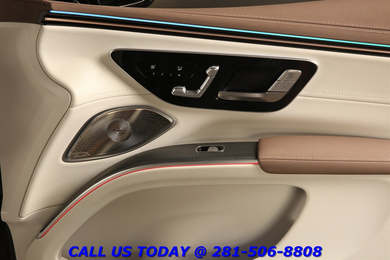 2023 Mercedes-Benz EQS 450+ SUV 2023 Premium NAV PANO ADAPTcruise BURMESTER 30K Mi - Photo 26 - Houston, TX 77031