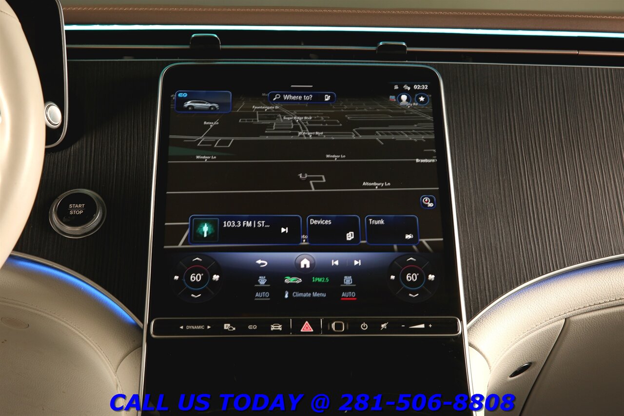 2023 Mercedes-Benz EQS 450+ SUV 2023 Premium NAV PANO ADAPTcruise BURMESTER 30K Mi - Photo 17 - Houston, TX 77031