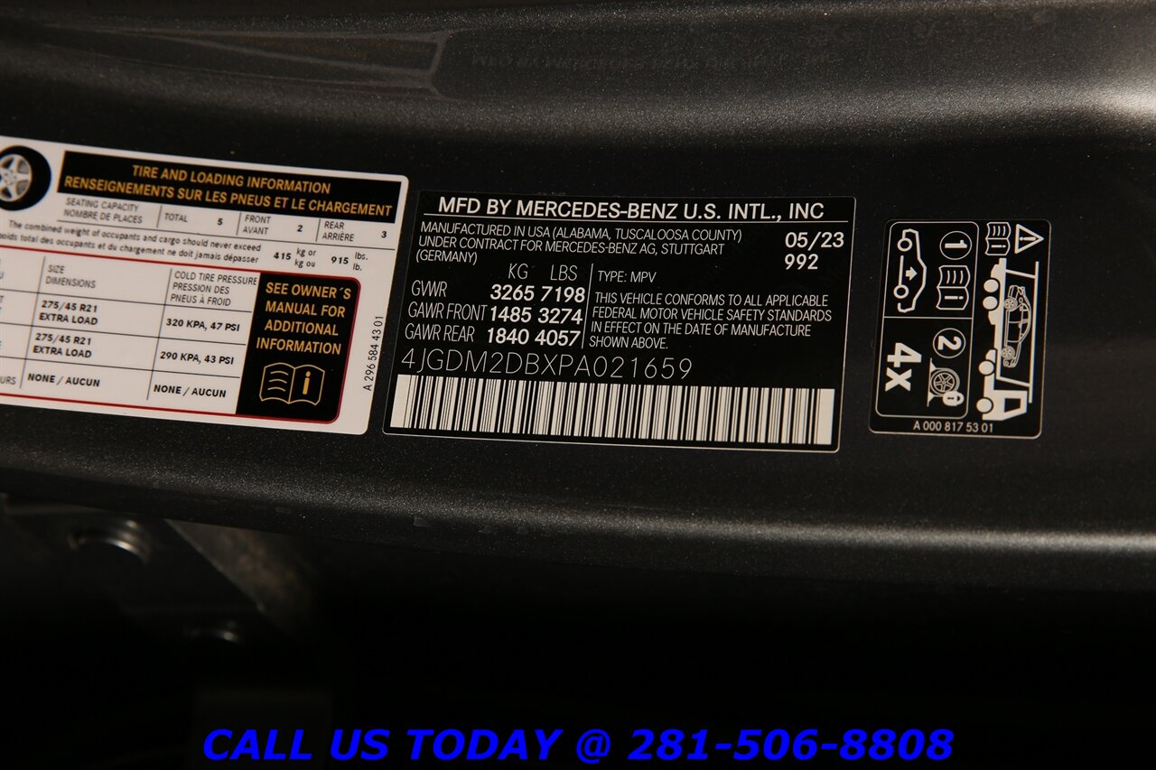 2023 Mercedes-Benz EQS 450+ SUV 2023 Premium NAV PANO ADAPTcruise BURMESTER 30K Mi - Photo 31 - Houston, TX 77031