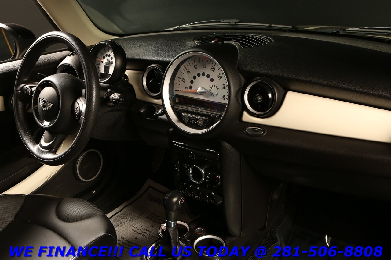 2013 MINI Cooper S 2013 SPORT LEATHER KEYLESS BLUETOOTH 47K   - Photo 17 - Houston, TX 77031