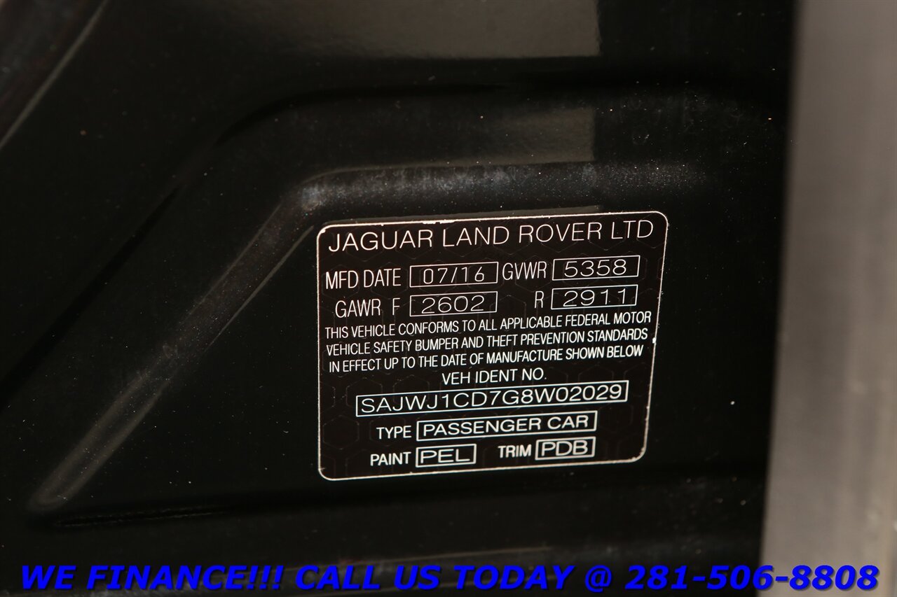 2016 Jaguar XJ 2016 AWD R-Sport SUPERCHARGED AWD NAV PANO 73K MLS   - Photo 30 - Houston, TX 77031