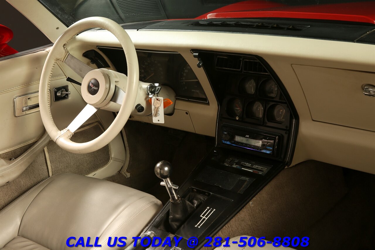 1979 Chevrolet Corvette 1979 C3 COUPE 5.7L V8 MANUAL 4-SPEED 58K MLS   - Photo 19 - Houston, TX 77031