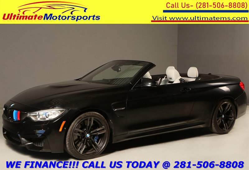 2016 BMW M4 2016 CONVERTIBLE EXEC PKG NAV BLIND CARBON 49K MLS  