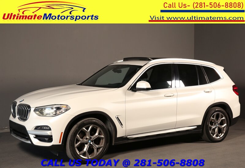 2020 BMW X3 30i NAV PANO CAM CARPLAY SPORT HEATSEATS LEATHER  