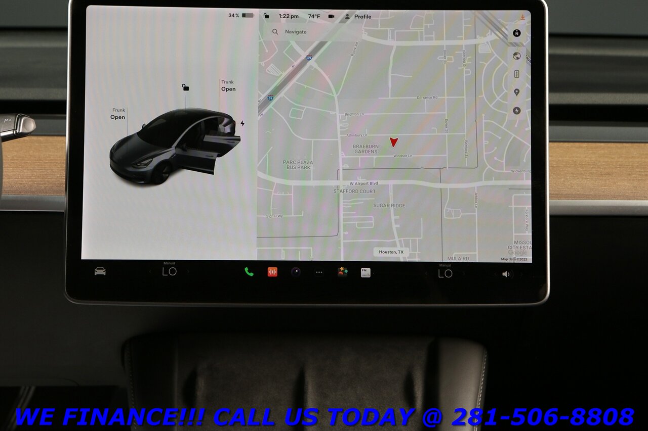 2023 Tesla Model 3 2023 FSD NAV PANO HEATSEAT CAMERA WOOD 28K MLS   - Photo 15 - Houston, TX 77031