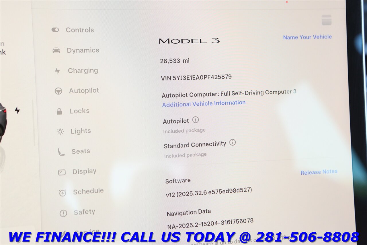 2023 Tesla Model 3 2023 FSD NAV PANO HEATSEAT CAMERA WOOD 28K MLS   - Photo 16 - Houston, TX 77031