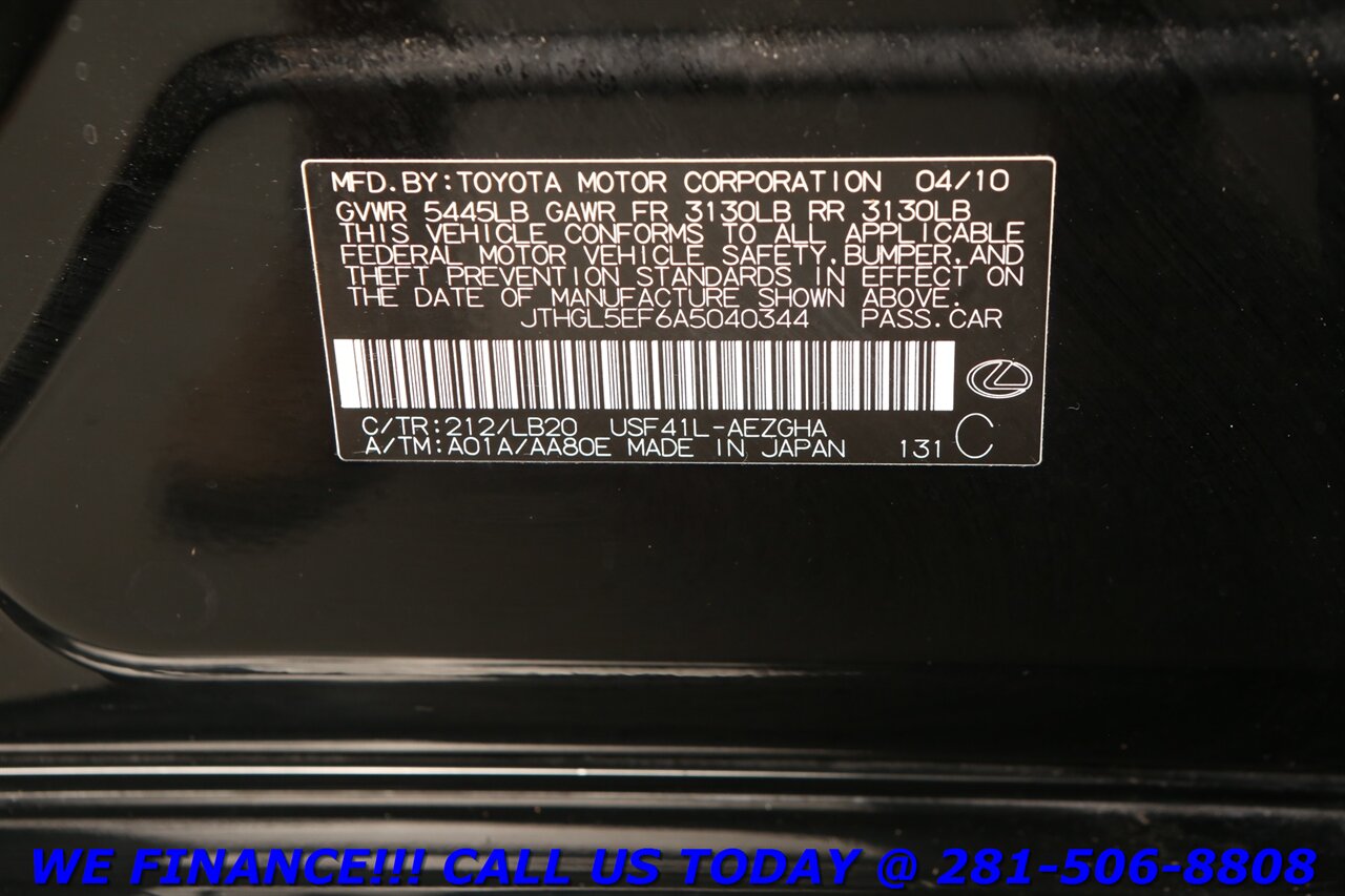 2010 Lexus LS 2010 460L NAV SUN MARK LEVINSON LUXURY PKG 71K MLS   - Photo 27 - Houston, TX 77031