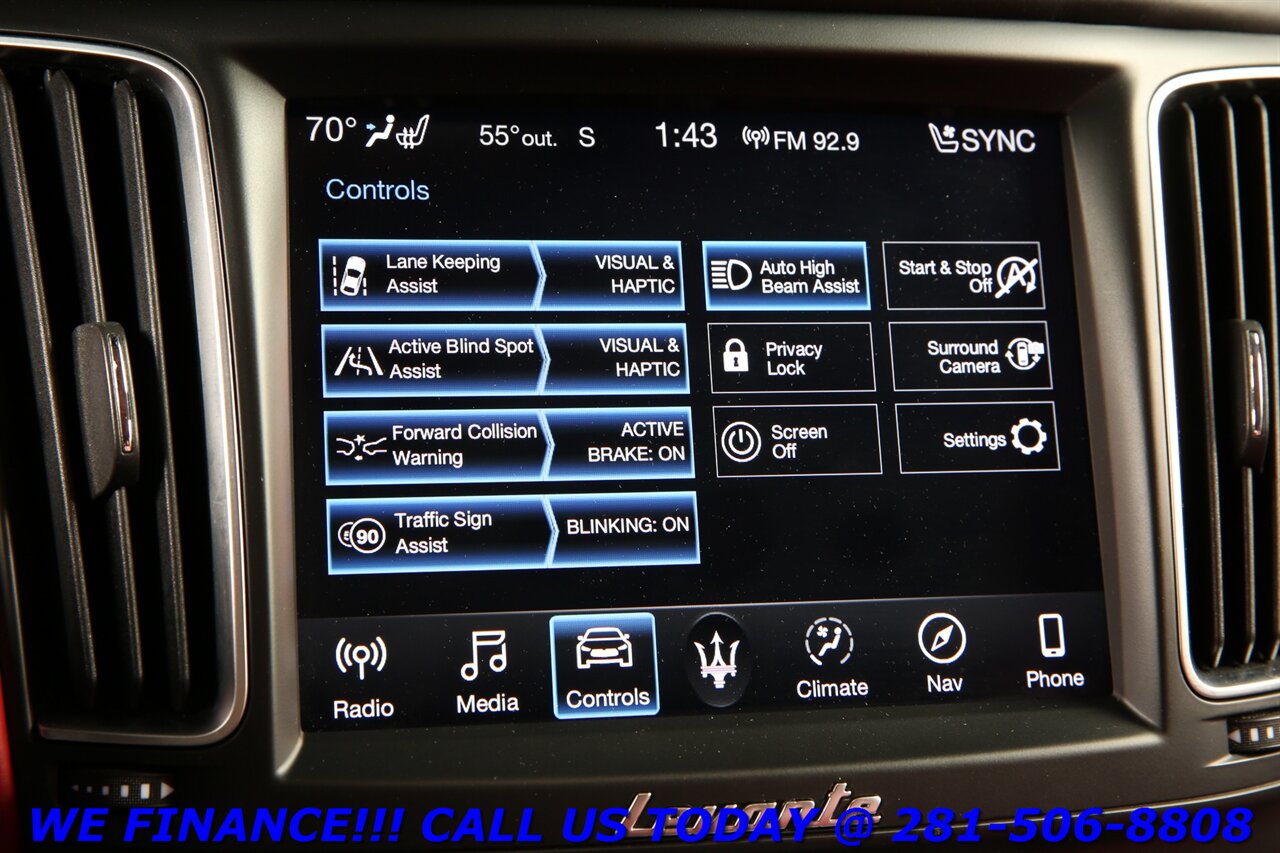 2019 Maserati Levante 2019 Trofeo 590HP V8 TWIN-TURBO AWD NAV PANO   - Photo 17 - Houston, TX 77031