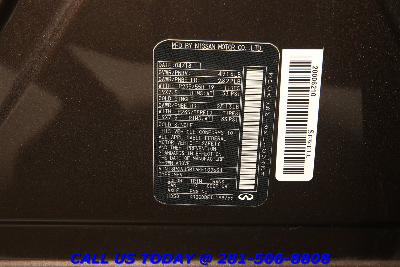 2019 INFINITI QX50 2019 Essential NAV PANO INTELCRUISE PRO-PKG BLIS - Photo 29 - Houston, TX 77031