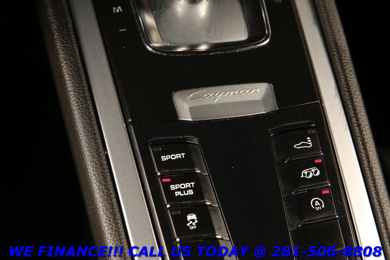 2016 Porsche Cayman 2016 Black Edition NAV SPORT+ HEAT/COOL SEAT 47K - Photo 19 - Houston, TX 77031