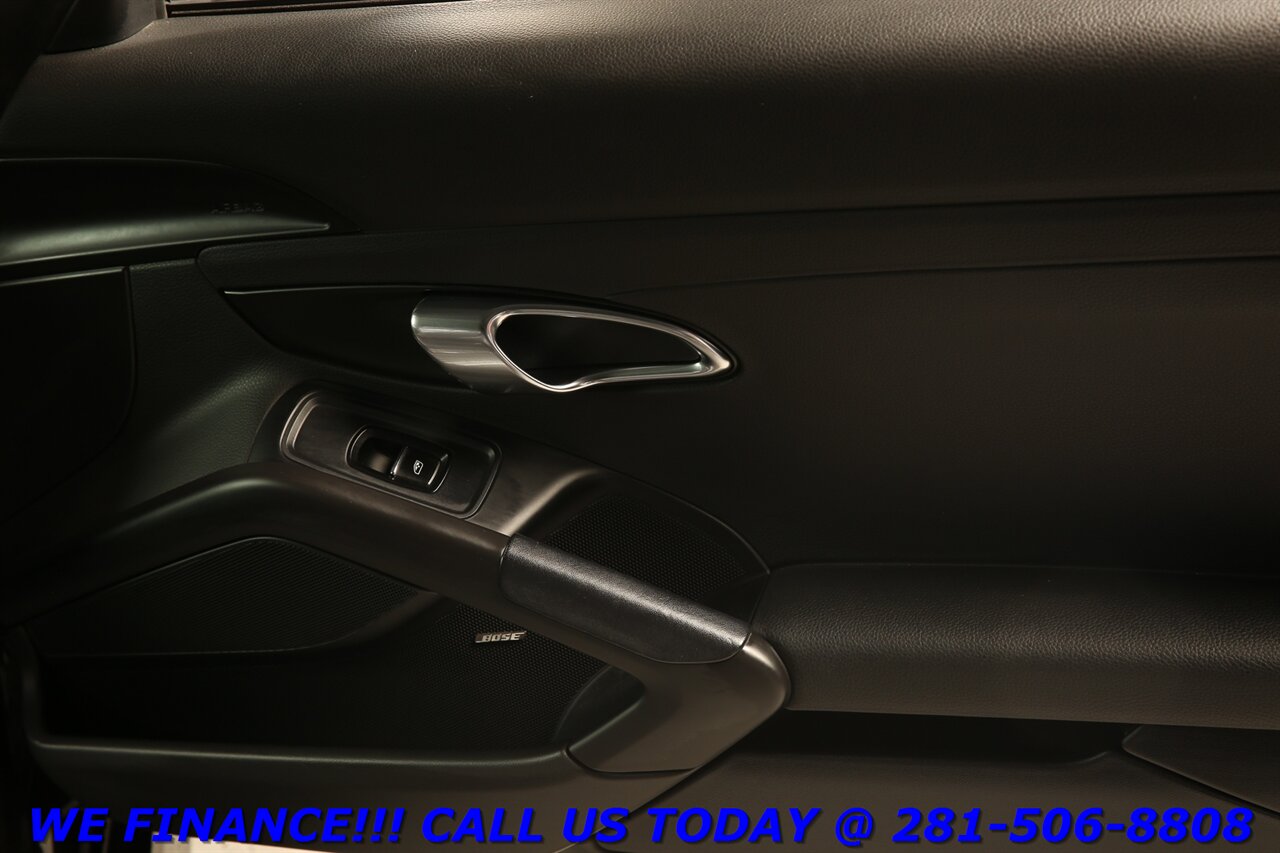 2016 Porsche Cayman 2016 Black Edition NAV SPORT+ HEAT/COOL SEAT 47K - Photo 25 - Houston, TX 77031