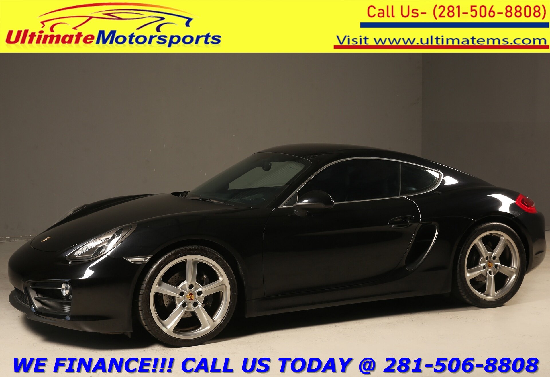 2016 Porsche Cayman 2016 Black Edition NAV SPORT+ HEAT/COOL SEAT 47K   - Photo 1 - Houston, TX 77031