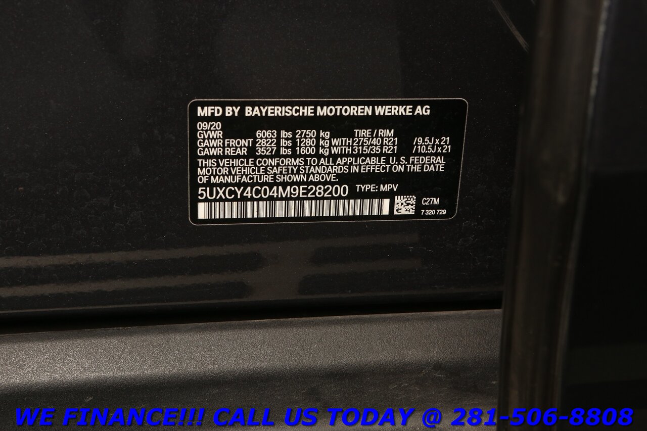 2021 BMW X6 2021 NAV SUN BLIND HEATSEAT CAMERA 70K   - Photo 31 - Houston, TX 77031