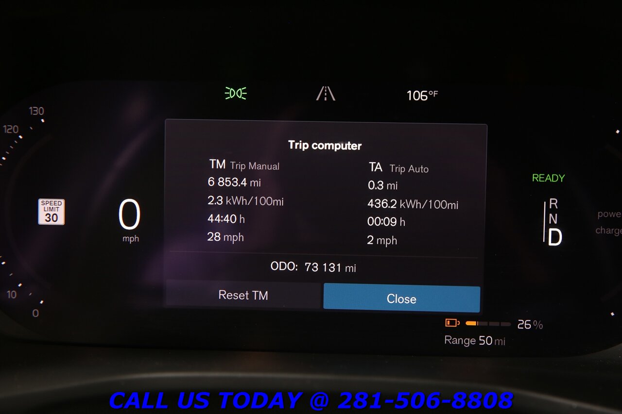 2022 Volvo XC40 Recharge 2022 Twin Plus AWD NAV PANO BLIS 360CAM CARPLAY - Photo 14 - Houston, TX 77031