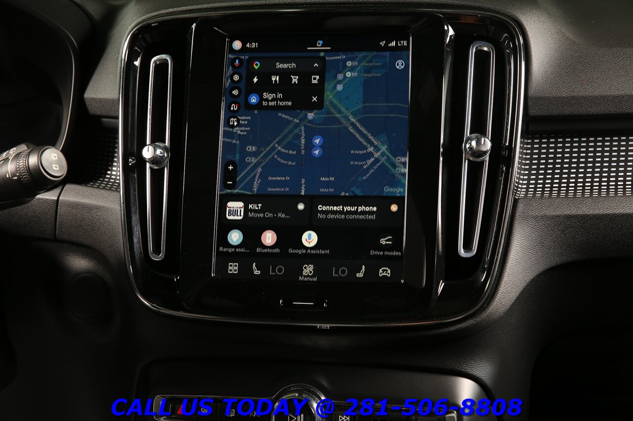 2022 Volvo XC40 Recharge 2022 Twin Plus AWD NAV PANO BLIS 360CAM CARPLAY - Photo 16 - Houston, TX 77031