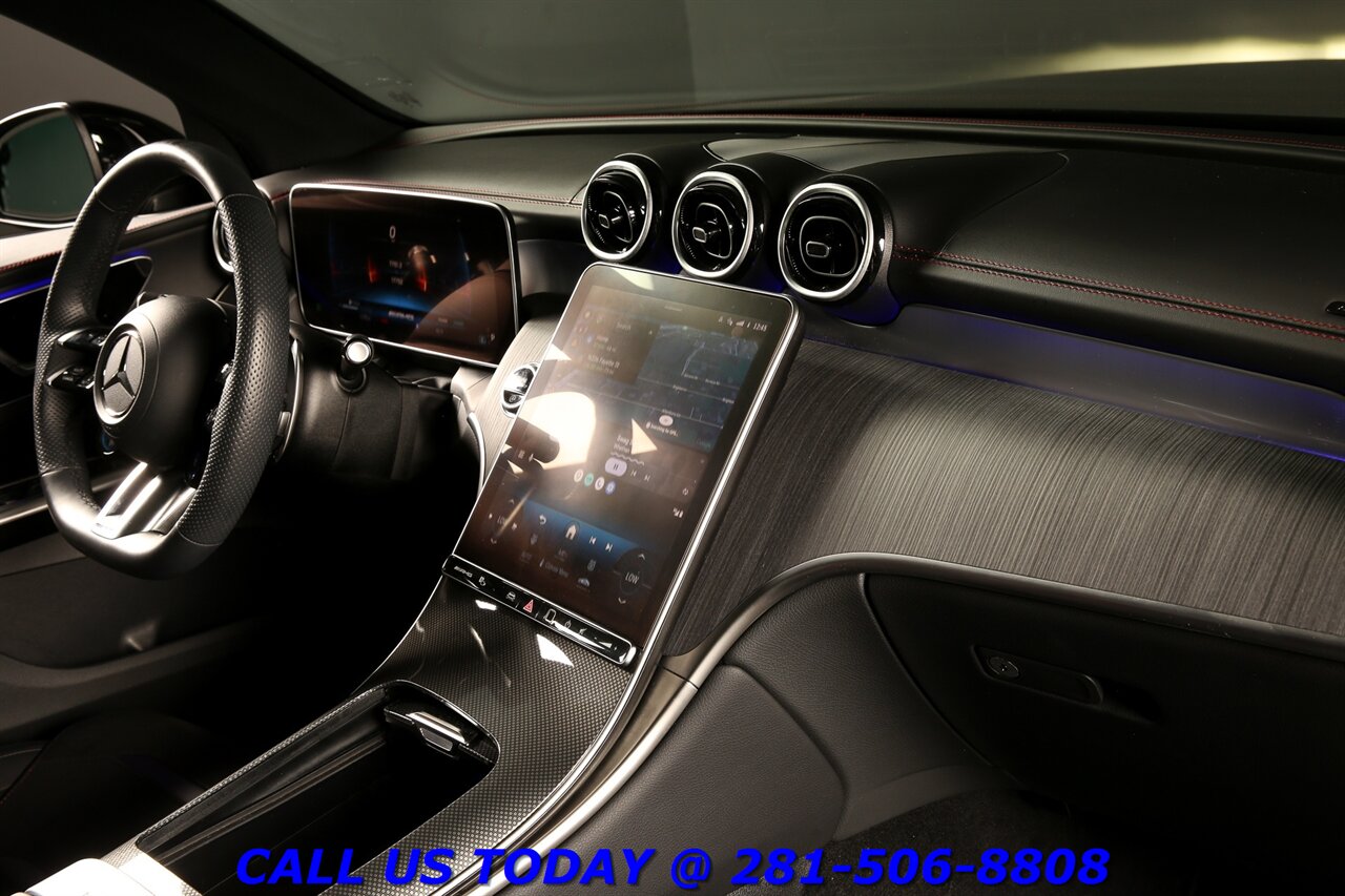 2024 Mercedes-Benz GLC 43 2024 AMG NIGHT AWD NAV PANO BLIS BI-TURBO 17K MLS - Photo 18 - Houston, TX 77031