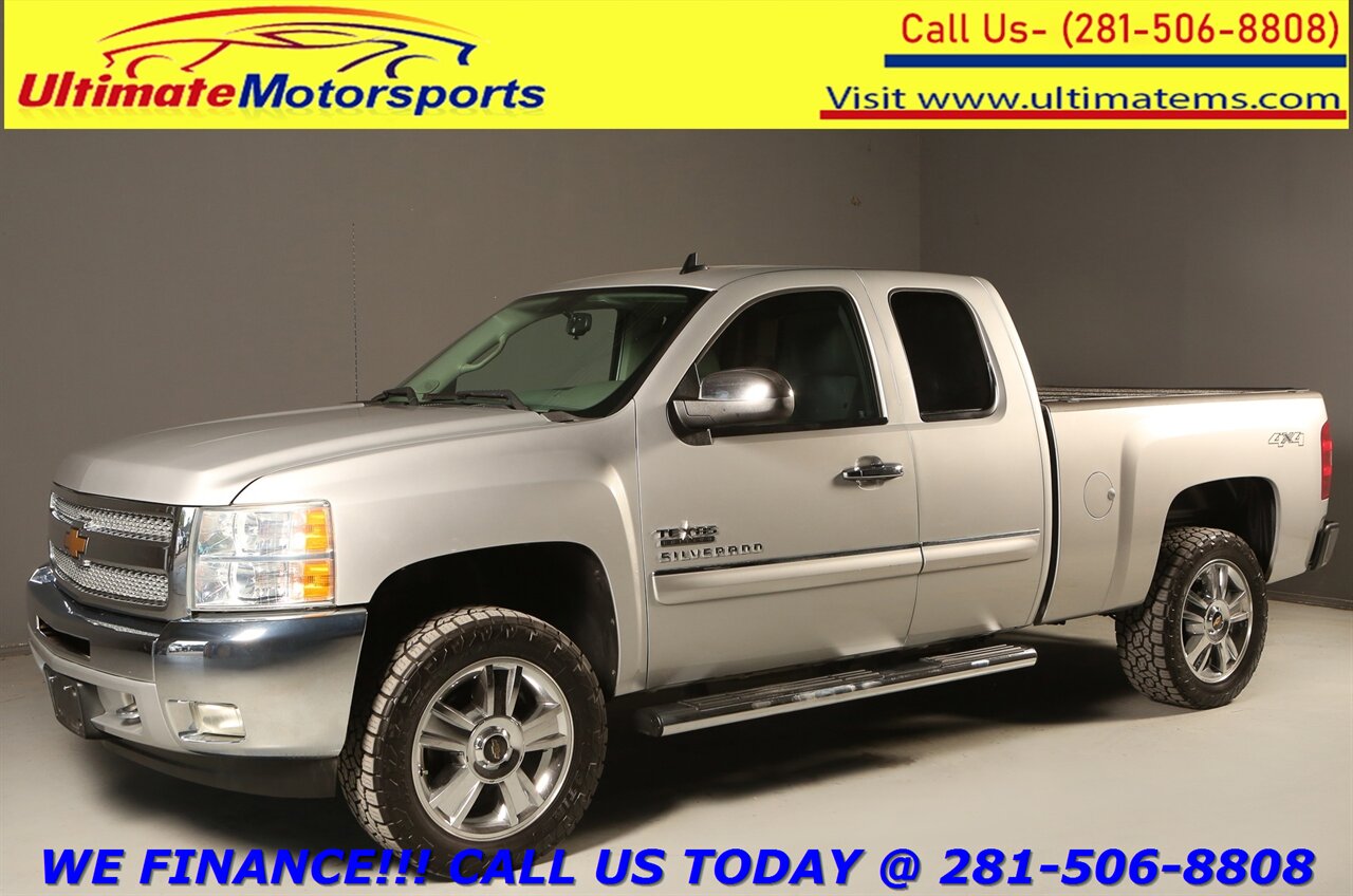 2013 Chevrolet CHEVROLET SILVERADO LT EXT CAB 4x4 TEXAS EDITION BED EXTENDER 86K LOW MLS   - Photo 1 - Houston, TX 77031