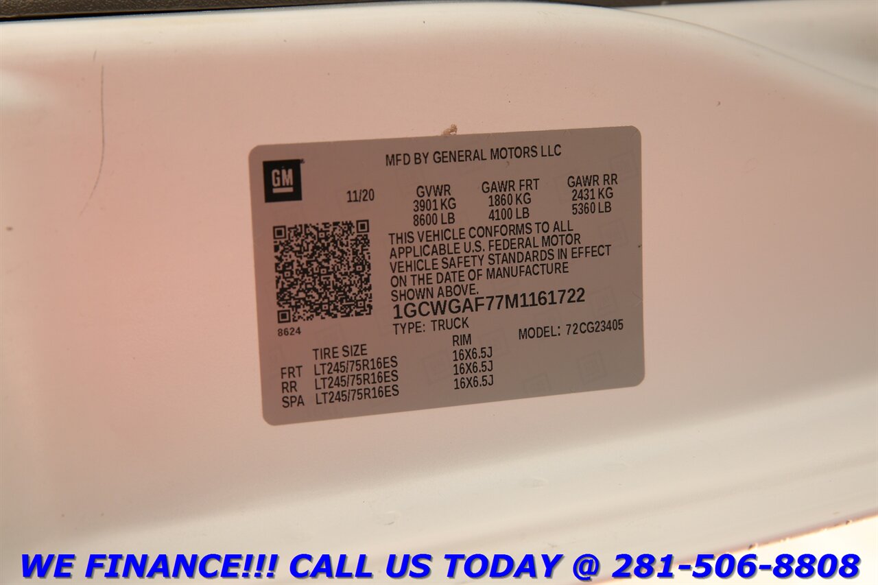 2021 Chevrolet Express 2021 2500 CARGO VAN LEATHER CAMERA CRUISE - Photo 27 - Houston, TX 77031