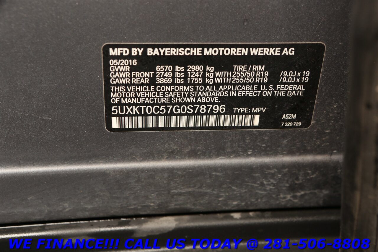 2016 BMW X5 2016 xDrive40e PLUG-IN HYBRID AWD NAV PANO 67K MLS   - Photo 27 - Houston, TX 77031