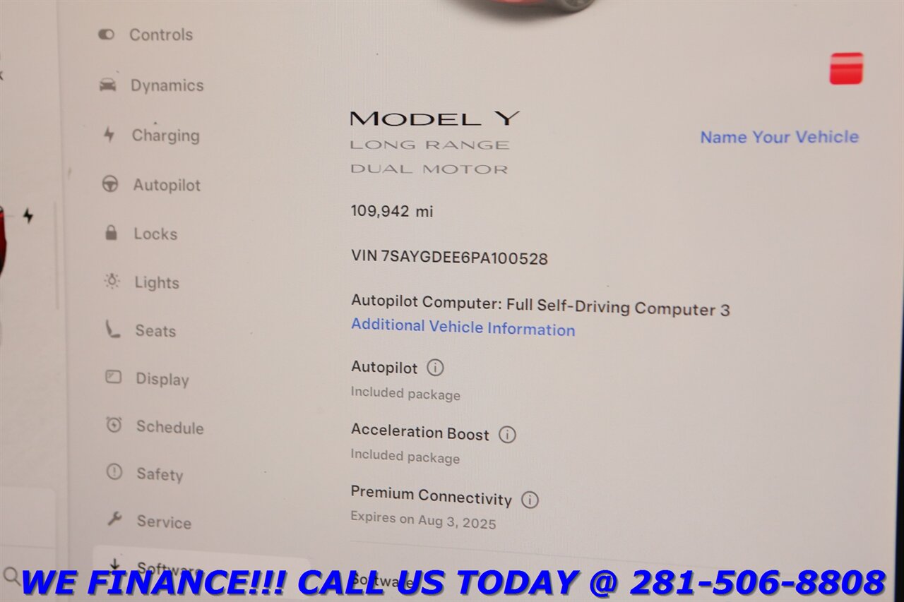 2023 Tesla Model Y 2023 Long Range AWD FSD3 AUTOPILOT ACCEL BOOST - Photo 15 - Houston, TX 77031