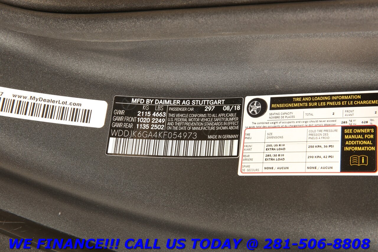 2019 Mercedes-Benz 2019 SL450 AMG DESIGNO P1 NAV PANO BLIS HARMAN DRV - Photo 29 - Houston, TX 77031