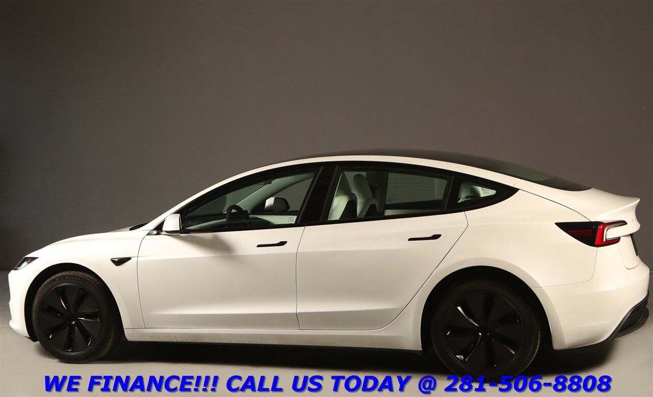 2025 Tesla Model 3 2025 Long Range FSD4 AUTOPILOT PANO WHITE ON WHITE   - Photo 4 - Houston, TX 77031