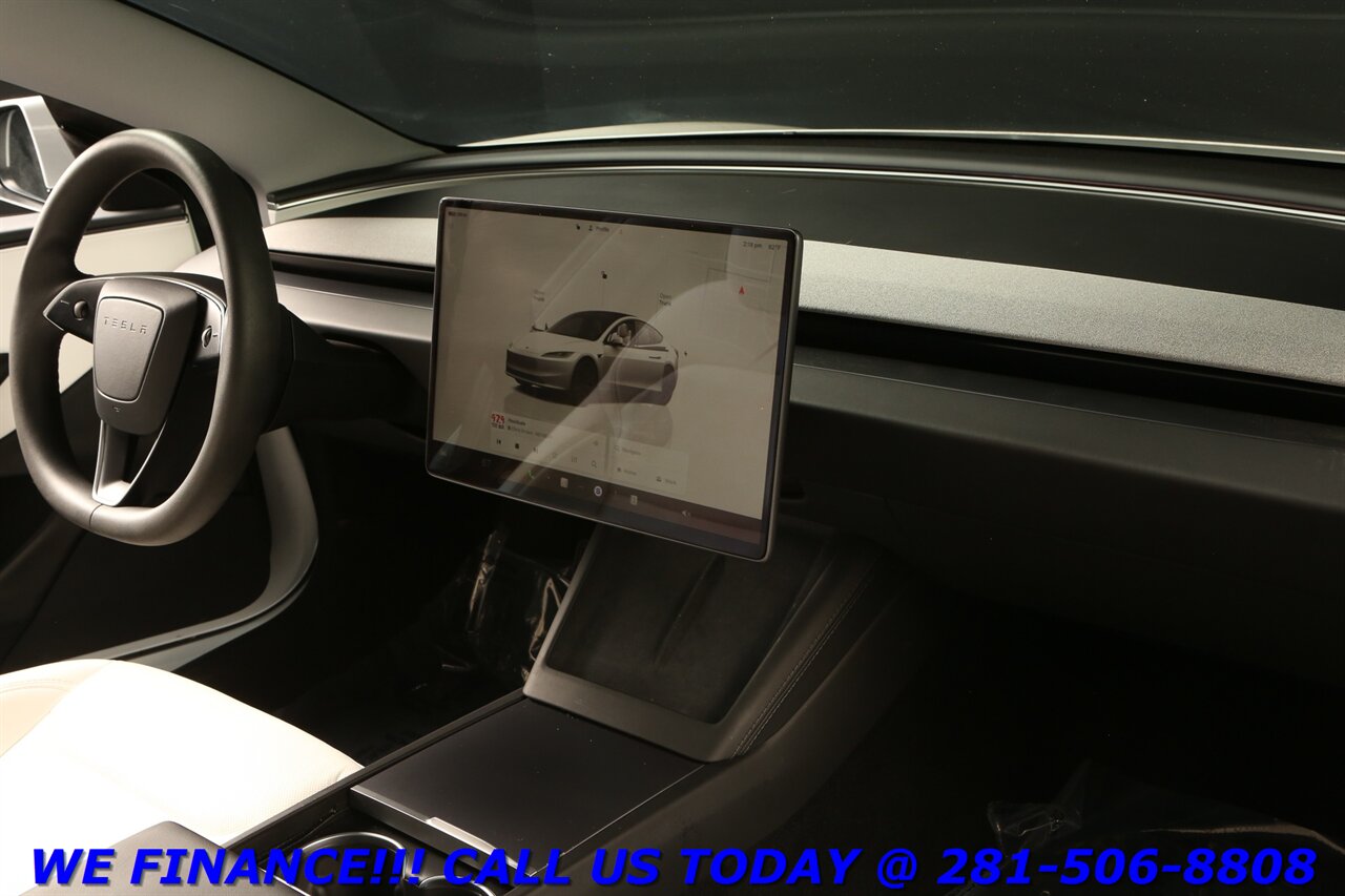 2025 Tesla Model 3 2025 Long Range FSD4 AUTOPILOT PANO WHITE ON WHITE   - Photo 19 - Houston, TX 77031