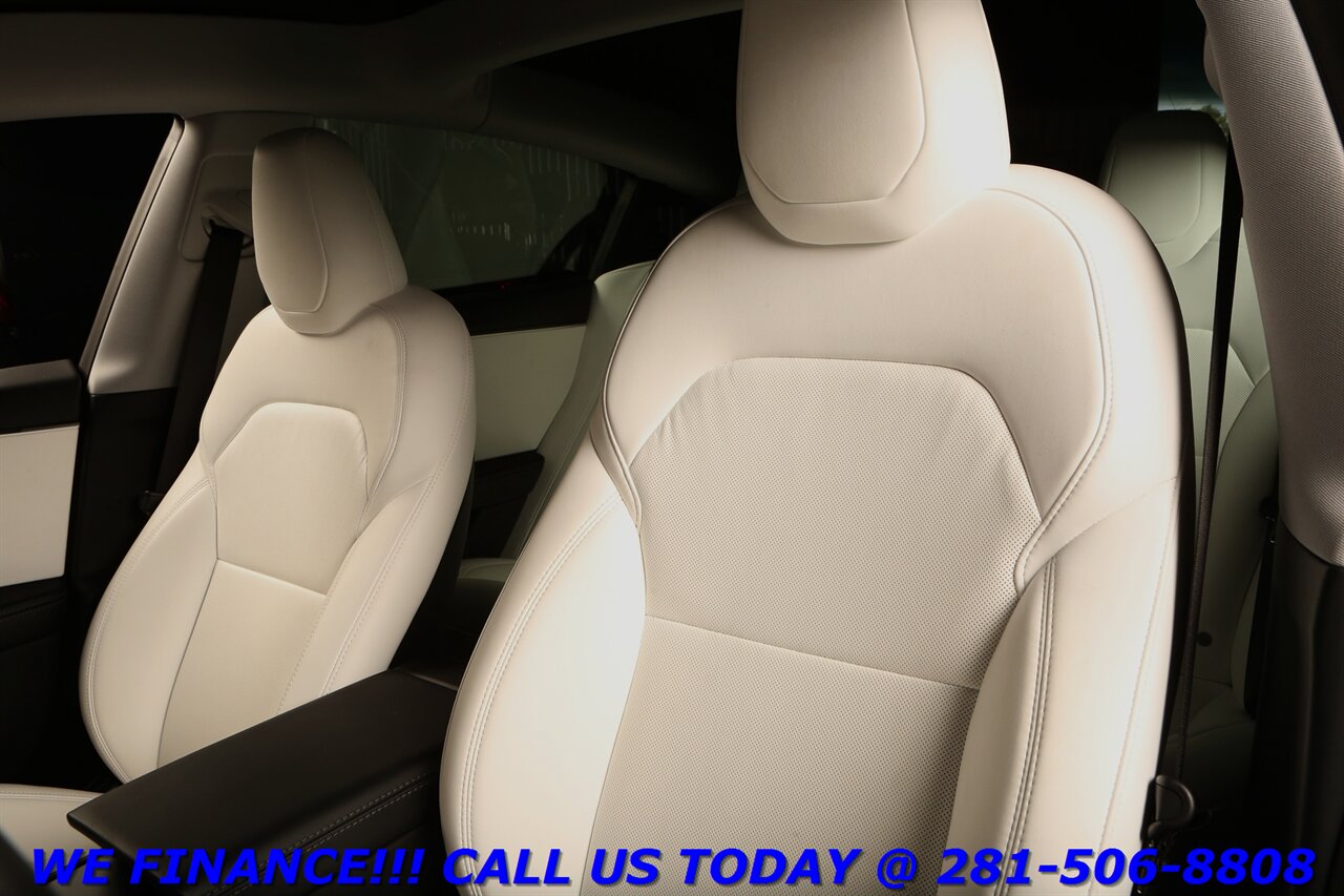 2025 Tesla Model 3 2025 Long Range FSD4 AUTOPILOT PANO WHITE ON WHITE   - Photo 12 - Houston, TX 77031