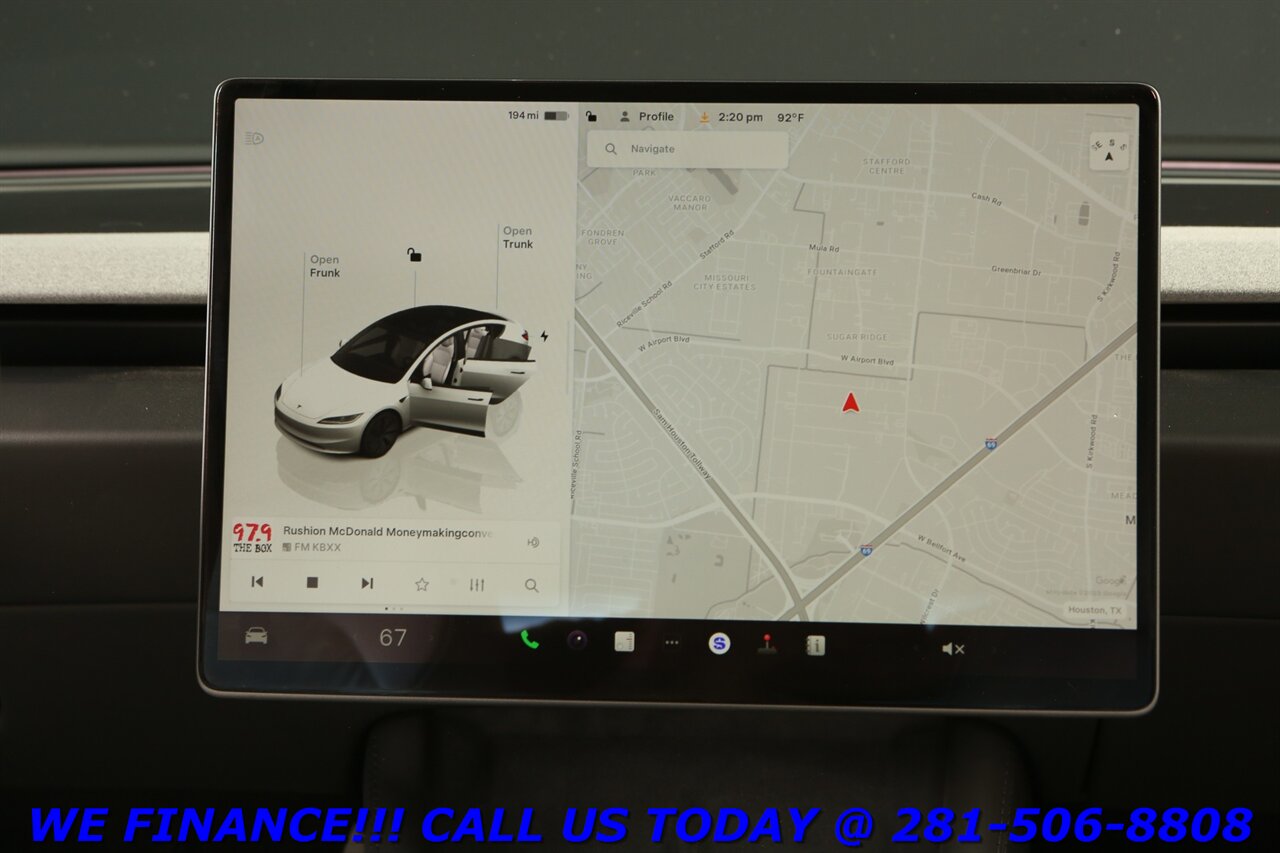 2025 Tesla Model 3 2025 Long Range FSD4 AUTOPILOT PANO WHITE ON WHITE   - Photo 15 - Houston, TX 77031
