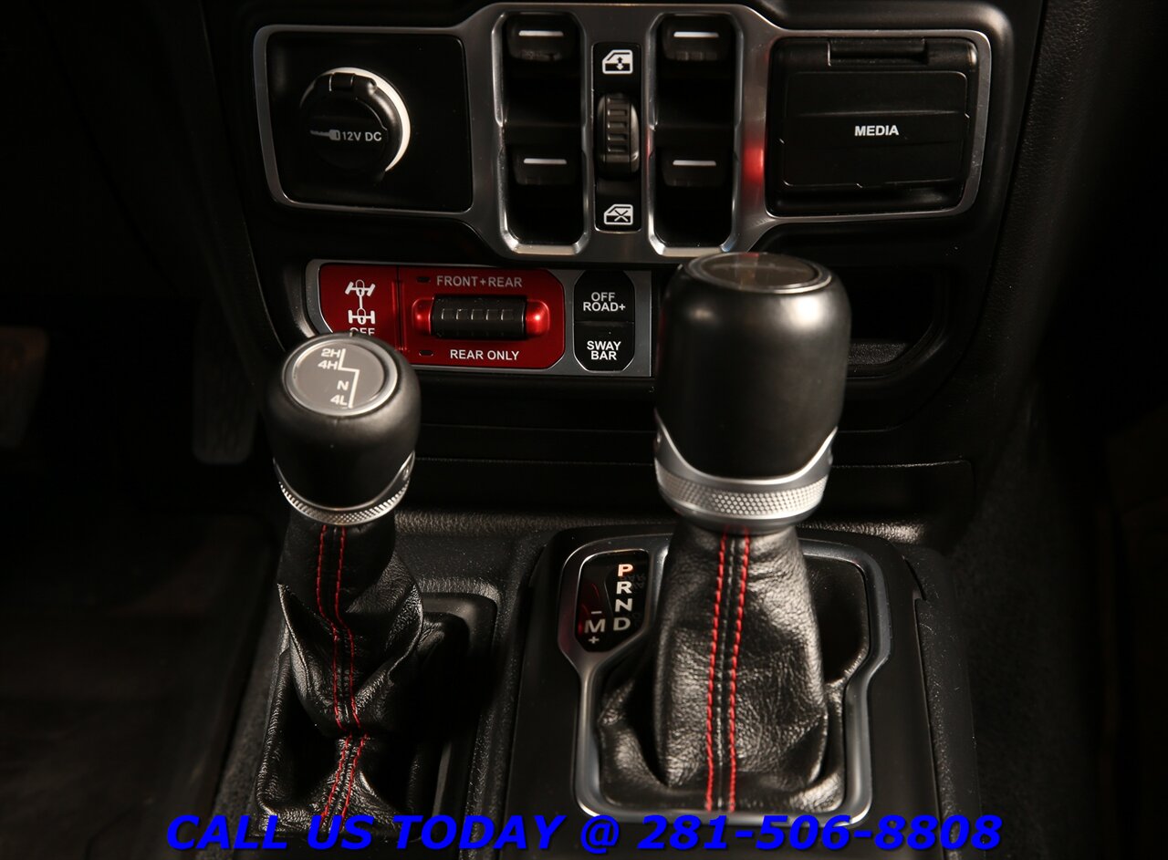 2021 Jeep Gladiator Rubicon 4X4 CONVERTIBLE HARDTOP DANA 44 FOX 2.0   - Photo 18 - Houston, TX 77031