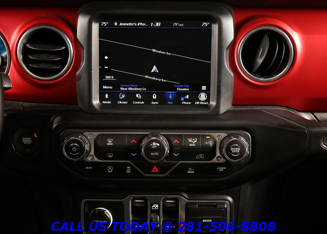 2021 Jeep Gladiator Rubicon 4X4 CONVERTIBLE HARDTOP DANA 44 FOX 2.0   - Photo 16 - Houston, TX 77031