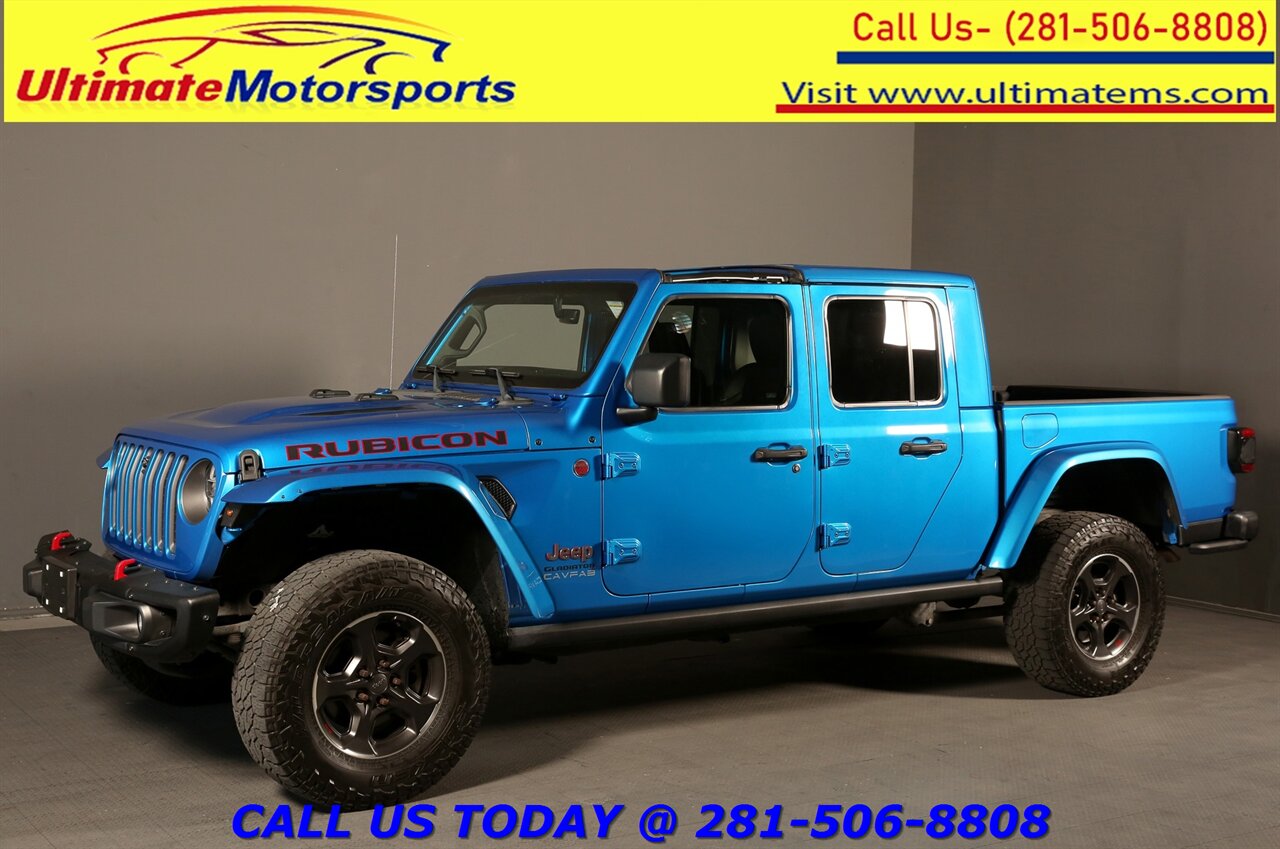 2021 Jeep Gladiator Rubicon 4X4 CONVERTIBLE HARDTOP DANA 44 FOX 2.0   - Photo 1 - Houston, TX 77031